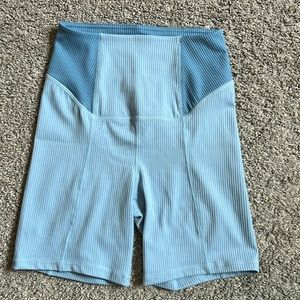 115 For Love & Lemons Dani Biker Short blue